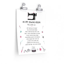 Load image into Gallery viewer, In My Sewing Room - Premium Matte Poster