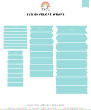 Load image into Gallery viewer, Envelope Wraps Labels SVG