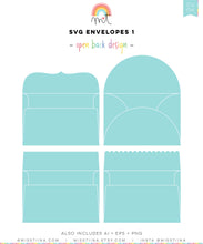 Load image into Gallery viewer, Envelopes 1 SVG