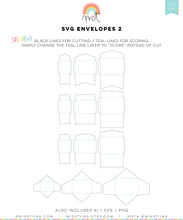 Load image into Gallery viewer, Envelopes 2 SVG