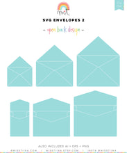 Load image into Gallery viewer, Envelopes 2 SVG