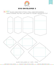 Load image into Gallery viewer, Envelopes 3 SVG