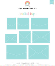 Load image into Gallery viewer, Envelopes 3 SVG