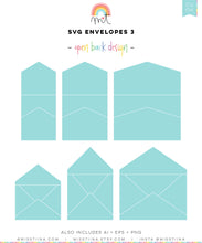 Load image into Gallery viewer, Envelopes 3 SVG