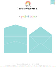 Load image into Gallery viewer, Envelopes 3 SVG