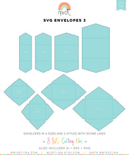 Load image into Gallery viewer, Envelopes 3 SVG