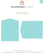 Load image into Gallery viewer, Envelopes 4 Money Bill Coin Holders SVG