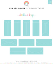 Load image into Gallery viewer, Envelopes 7 Slimline SVG