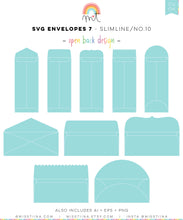 Load image into Gallery viewer, Envelopes 7 Slimline SVG