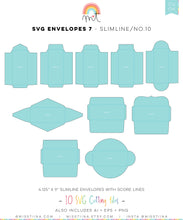 Load image into Gallery viewer, Envelopes 7 Slimline SVG