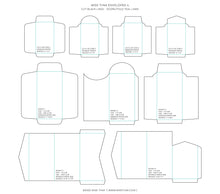 Load image into Gallery viewer, Envelopes 4 Money Bill Coin Holders SVG