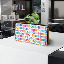 Load image into Gallery viewer, Choose Happiness Zipper Wallet