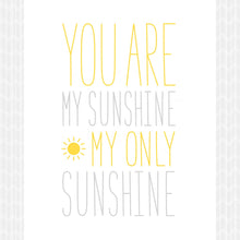 Load image into Gallery viewer, My Sunshine 4pc DIY Printable Digital Wall Art