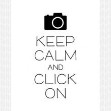 Load image into Gallery viewer, Keep Calm Click On DIY Printable Digital Wall Art