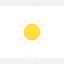 Load image into Gallery viewer, Cloud Rainbow Sun 3pc DIY Printable Digital Wall Art