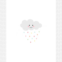 Load image into Gallery viewer, Pastel Cheeky Cloud Rainbow Sun 3pc DIY Printable Digital Wall Art