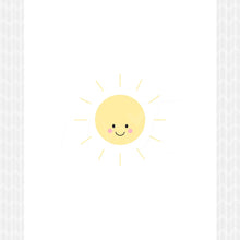 Load image into Gallery viewer, Pastel Cheeky Cloud Rainbow Sun 3pc DIY Printable Digital Wall Art