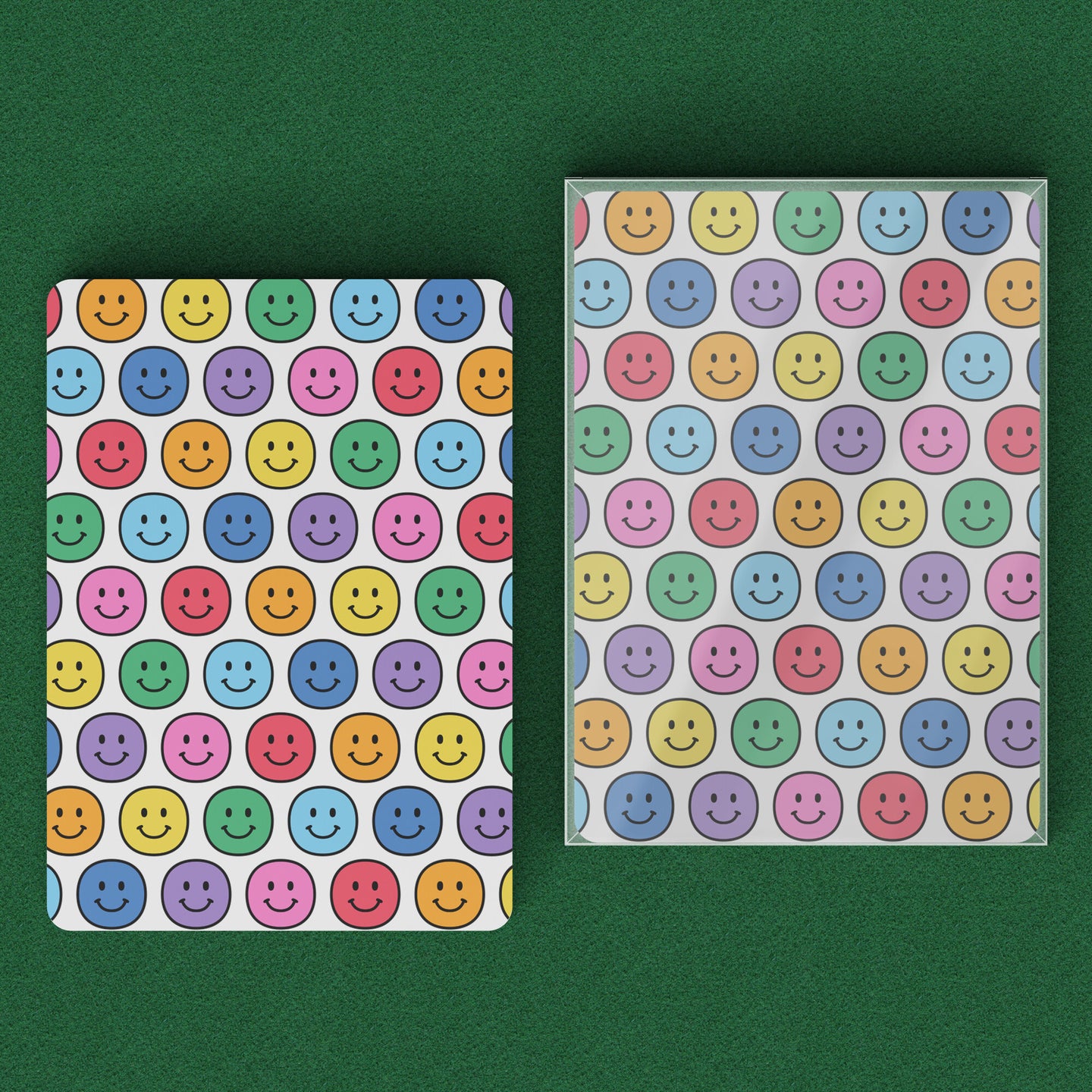 Happy Smiley Face Playing Cards